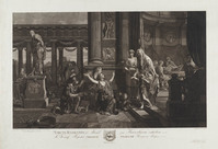 KG 01399
<br/>
Marcus Bassianus als kind op de troon
<br/>
<em>Arndt, Wilhelm (? - 1813)</em>